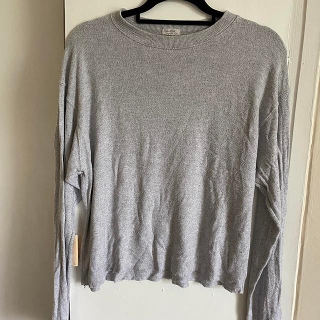 Brandy Melville Women's Jumper - Grey - 10 on Productcaster.