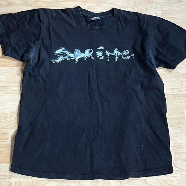 Supreme Men's T-shirt - Black - L on Productcaster.