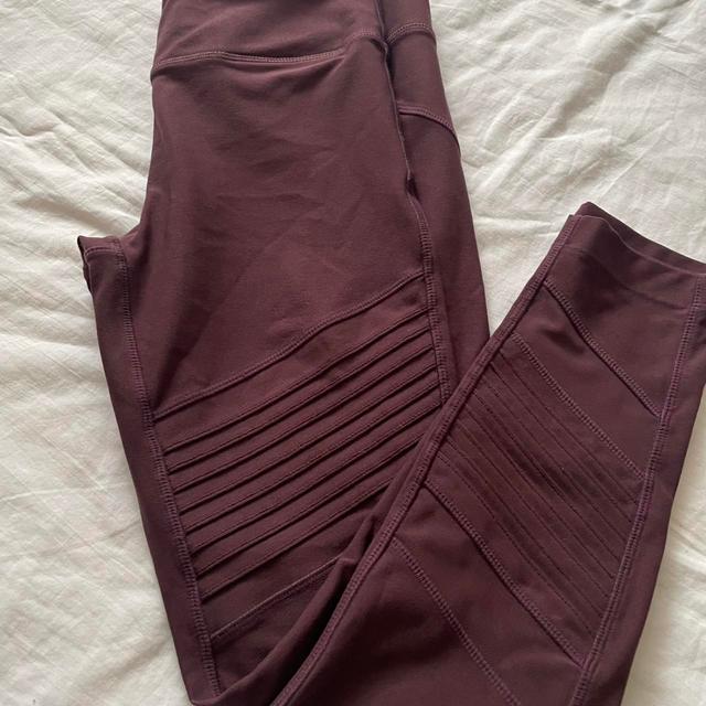 Women's Leggings - Burgundy - UK 10 on Productcaster.