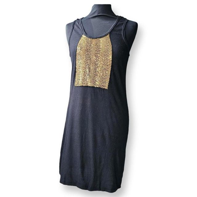 Denim & Co. Women's Mini Dress - Black - 10 on Productcaster.