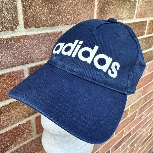 Adidas Men's Caps - Navy/White on Productcaster.