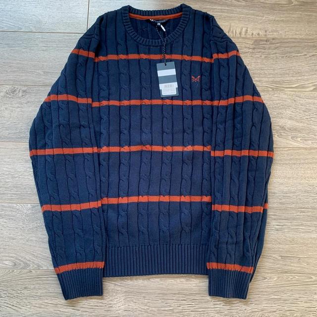 Crew Clothing Company Men's Jumper - Orange - XXL on Productcaster.