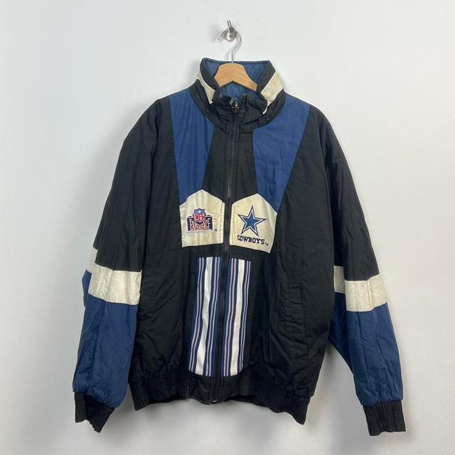 Pro Player Men's Bomber Jacket - Blue/Black - M on Productcaster.