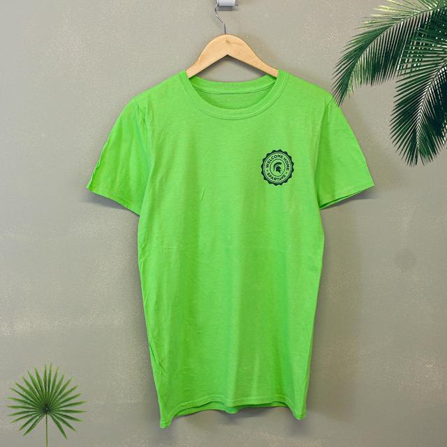 Vintage Men's T-shirt - Green - S on Productcaster.