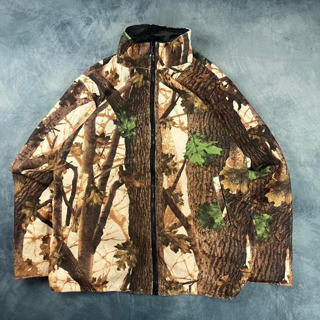 Realtree Men's Cotton Jacket - Brown - M on Productcaster.