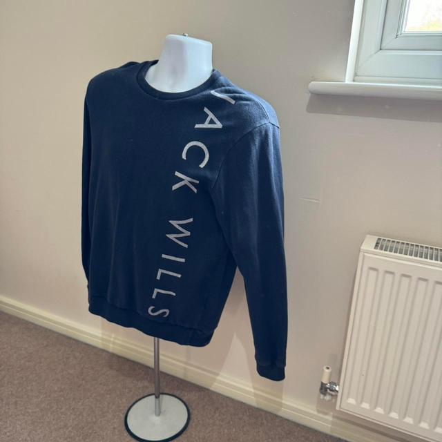 Jack Wills Men's Sweatshirt - Navy - S on Productcaster.