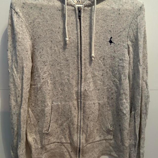 Jack Wills Men's Hoodie - Cream - S on Productcaster.