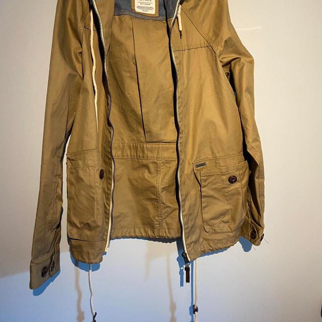 Pull&Bear Women's Jacket - Khaki - UK 12 on Productcaster.