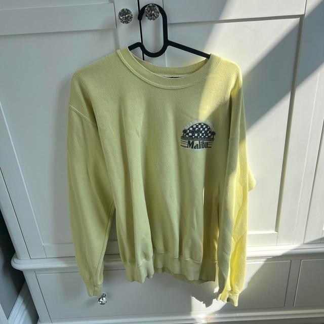 Topshop Women's Jumper - Yellow - S on Productcaster.