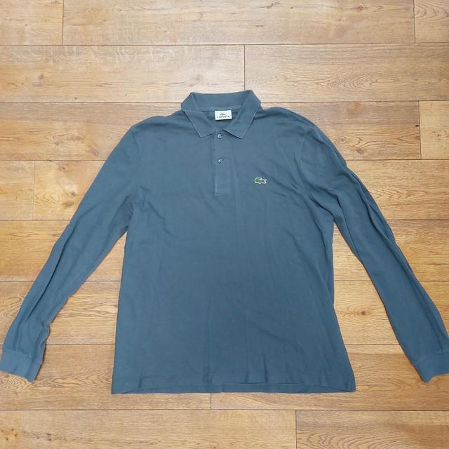 Lacoste Men's Polo shirt - Grey - L on Productcaster.