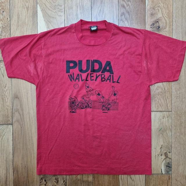 Vintage Supply Men's T-shirt - Red - XL on Productcaster.