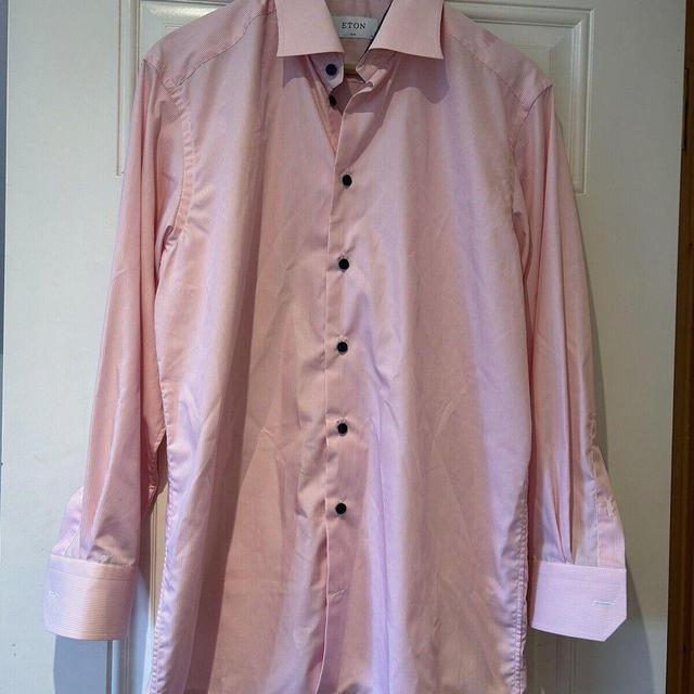 Eton Men's Shirt - Pink - L on Productcaster.