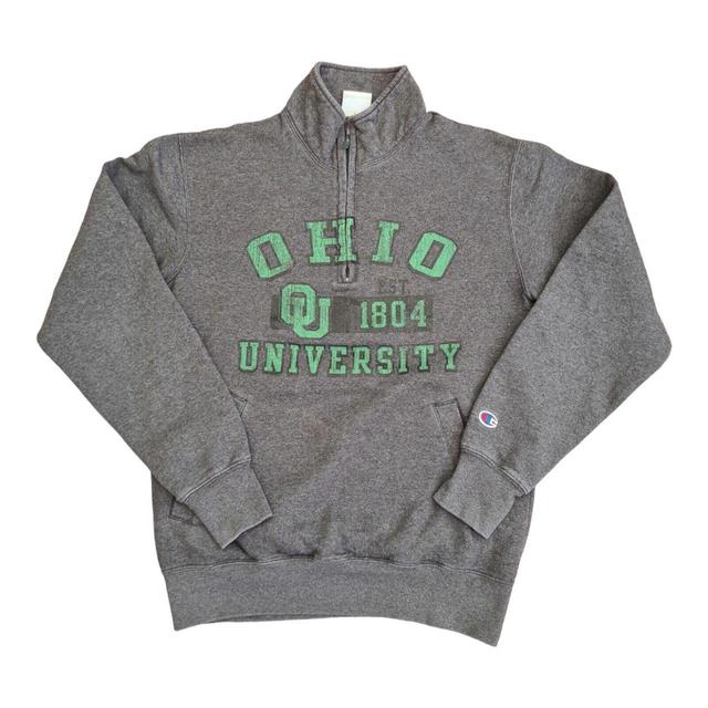 Champion Men's Sweatshirt - Grey - S on Productcaster.