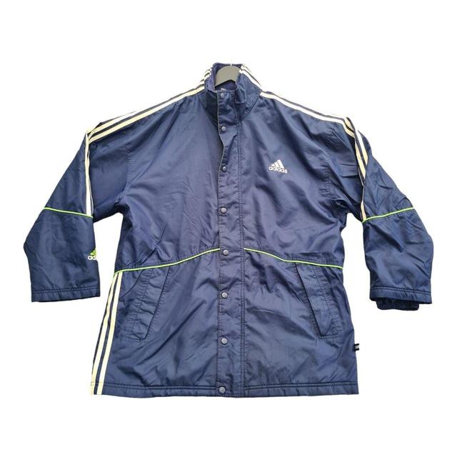 Adidas Men's Coat - Blue - XXL on Productcaster.