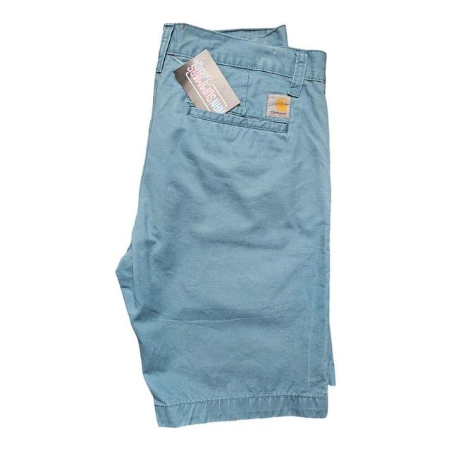 Carhartt Men's Shorts - Blue - 34" on Productcaster.