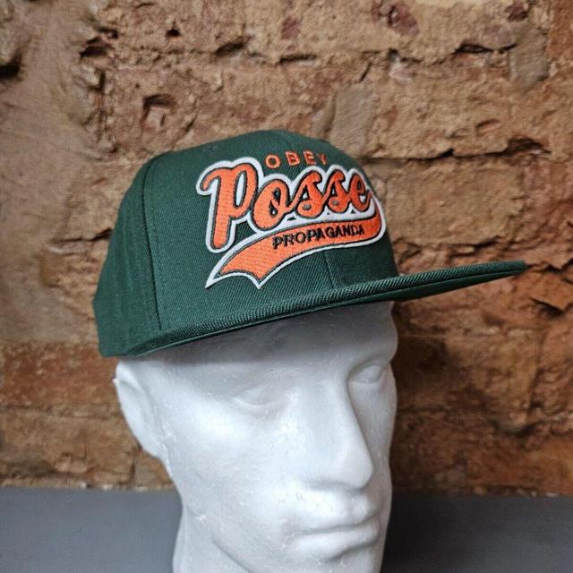 Obey Men's Hat - Green on Productcaster.