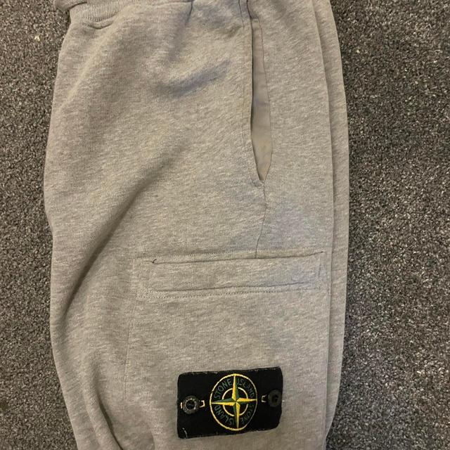 Stone Island Men's Sweatpants - Grey - M on Productcaster.