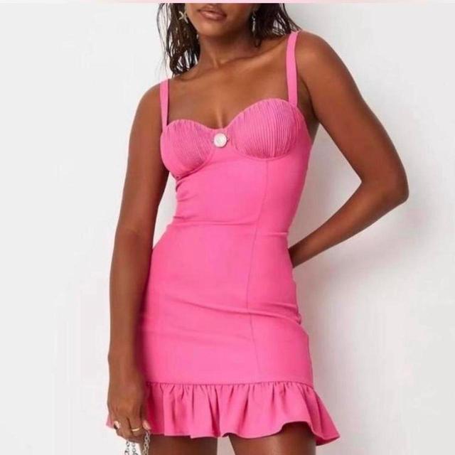 Missguided Women's Holiday Dress - Pink - 8 on Productcaster.