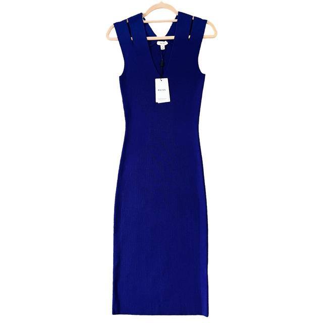 Reiss Women's Bodycon Dress - Blue - M on Productcaster.