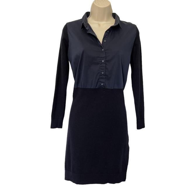 COS Women's Dress - Navy/Blue - XS on Productcaster.