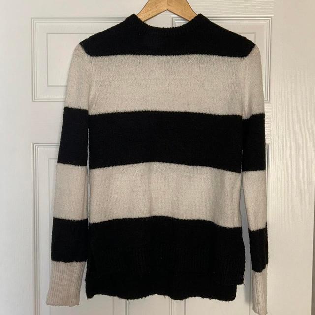 Primark Women's Jumper - Black/White - 10 on Productcaster.