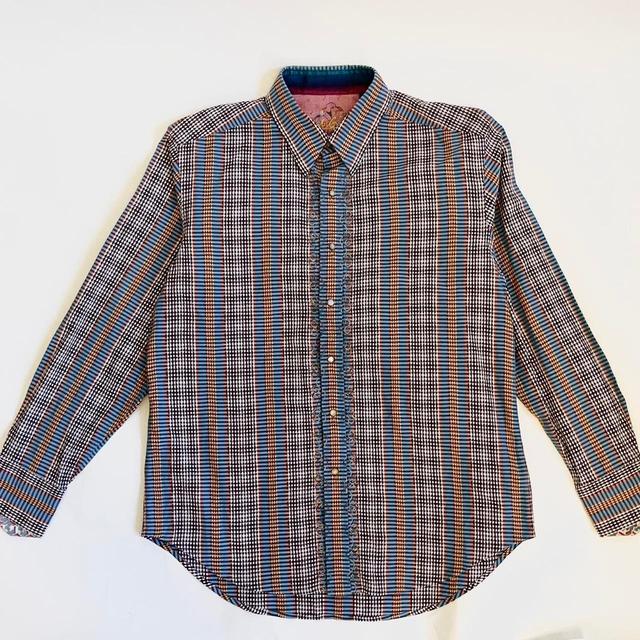 Robert Graham Men's Shirt - Multi - L on Productcaster.