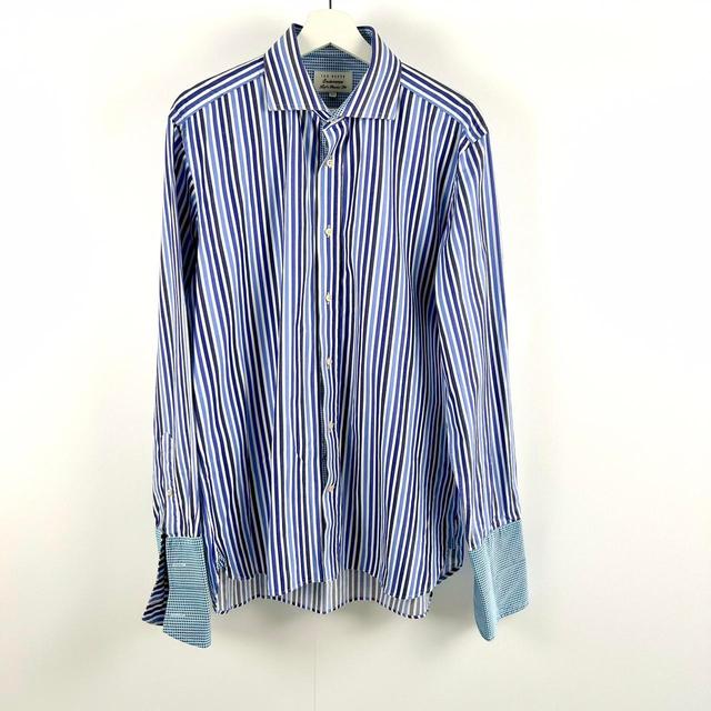 Ted Baker Men's Shirt - Blue - L on Productcaster.