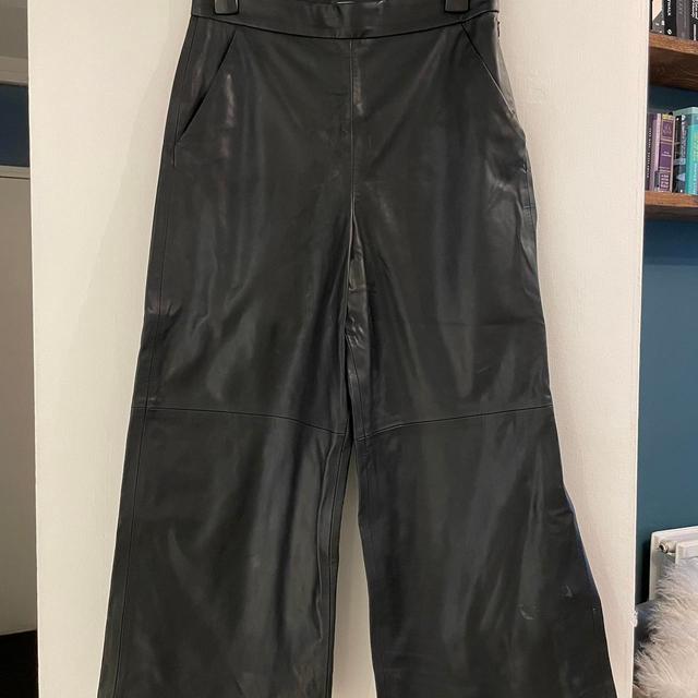 & Other Stories Women's Trousers - Black - UK 36 on Productcaster.