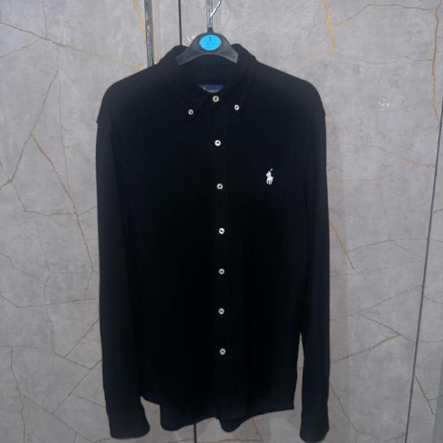 Ralph Lauren Men's Shirt - Black - M on Productcaster.