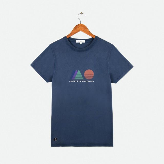 Idioma Men's T-shirt - Blue/Navy - XS on Productcaster.