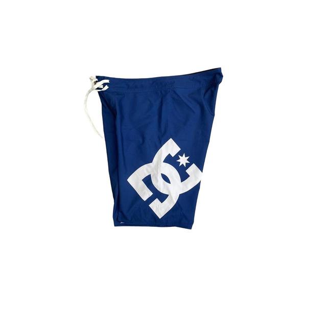 DC Shoes Men's Shorts - Blue/White - 34" on Productcaster.