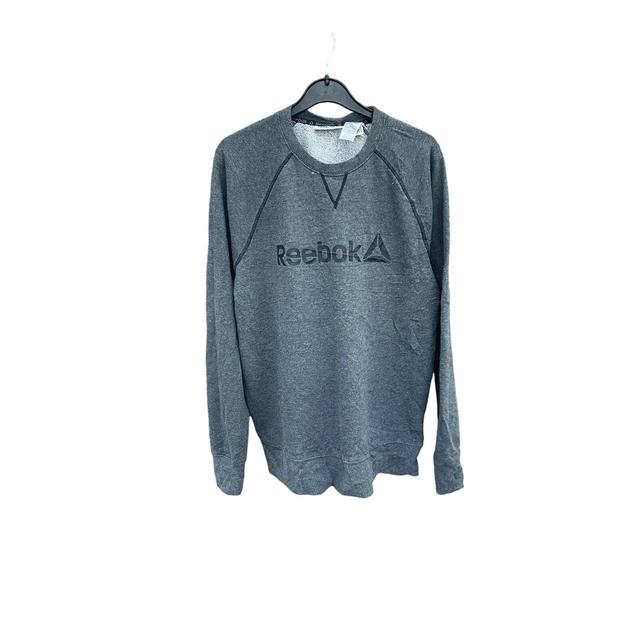 Reebok Men's Hoodie - Grey - S on Productcaster.