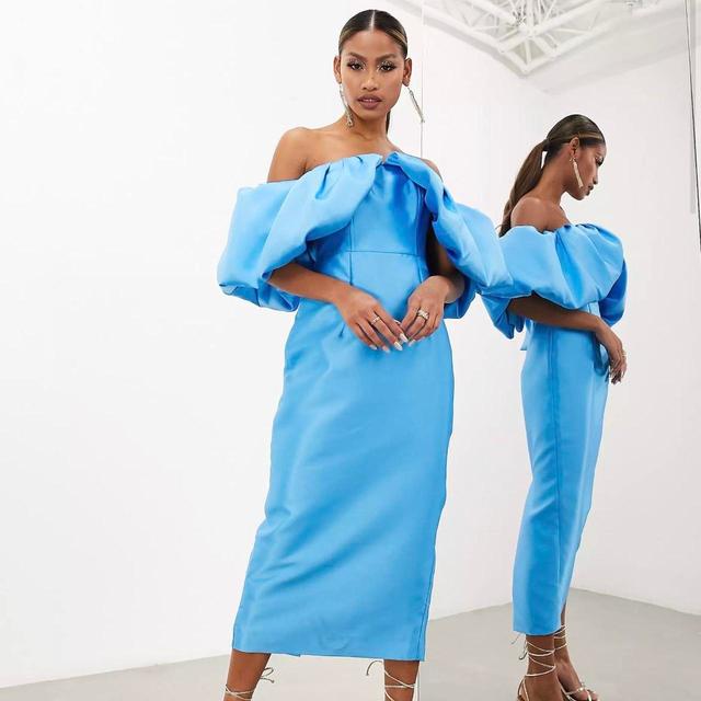 ASOS Edition Women's Dress - Blue - 10 on Productcaster.