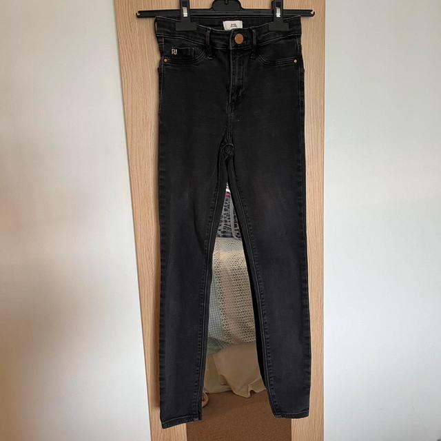 River Island Women's Jeans - Black - UK 6 on Productcaster.