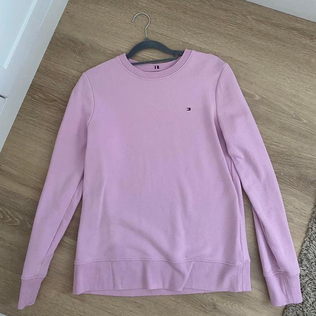 Tommy Hilfiger Modern Essentials Women's Sweatshirt - Pink/Purple - 6 on Productcaster.