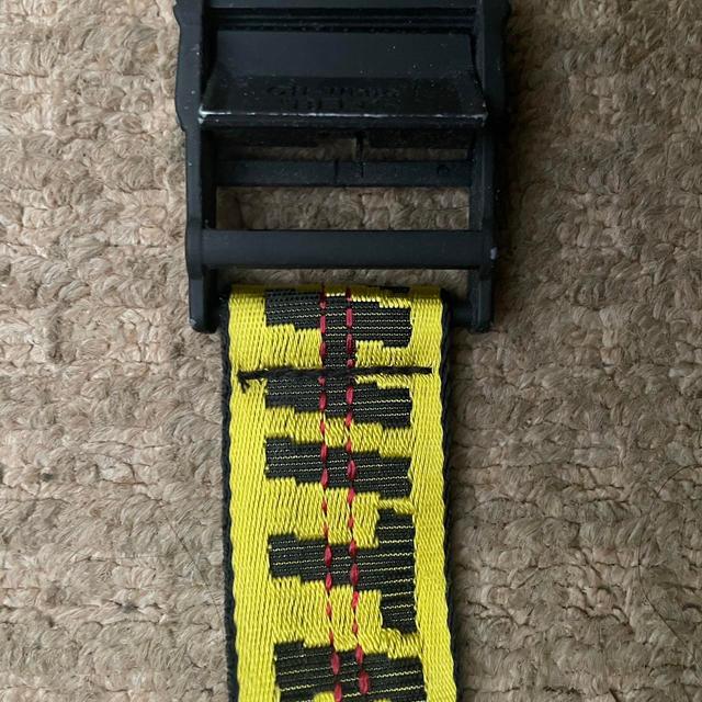 Off-White Women's Belt - Yellow/Multi on Productcaster.