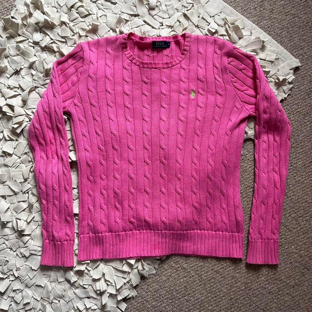 Polo Ralph Lauren Women's Jumper - Pink - 10 on Productcaster.