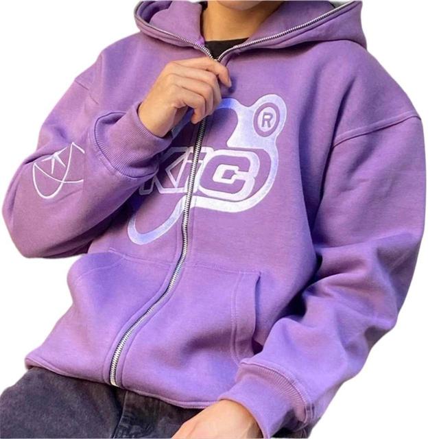 Deadstock Men's Hoodie - Purple - M on Productcaster.