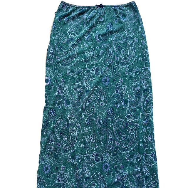 Urban Outfitters Women's Festival Skirt - Green - S on Productcaster.