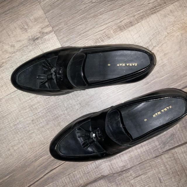 Zara Men's Loafers - Black - UK 9 on Productcaster.