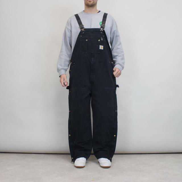 Carhartt Men's Dungarees - Black - 48" on Productcaster.