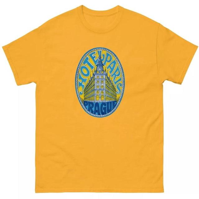 Gildan Men's T-shirt - Yellow - S on Productcaster.