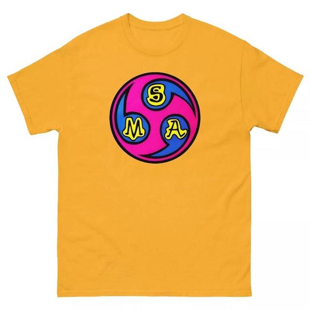 Gildan Men's T-shirt - Yellow/Orange - M on Productcaster.