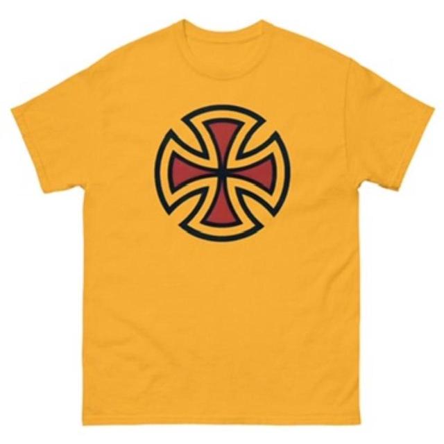 Gildan Men's T-shirt - Yellow/Gold - S on Productcaster.