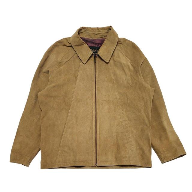 Vintage Men's Coat - Brown - XL on Productcaster.