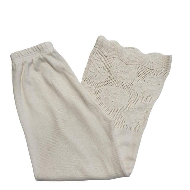 Vintage Women's Trousers - White - UK 10 on Productcaster.