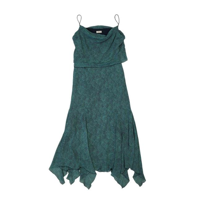 Vintage Women's Dress - Green - 14 on Productcaster.