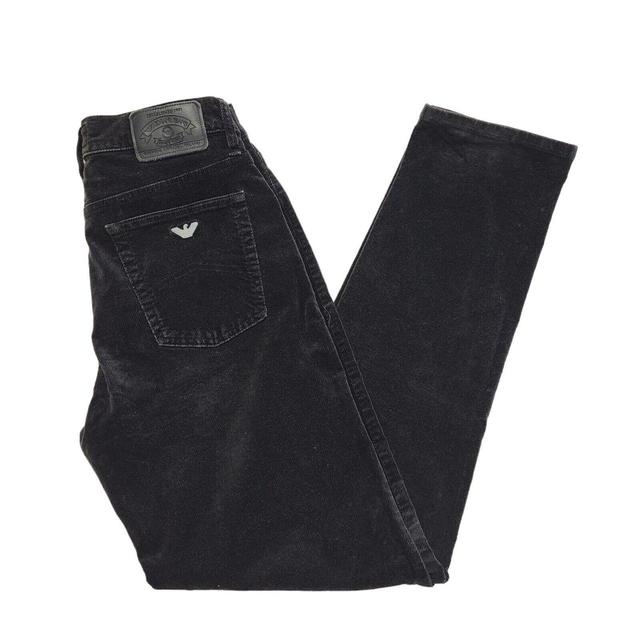 Armani Jeans Men's Jeans - Black - L on Productcaster.