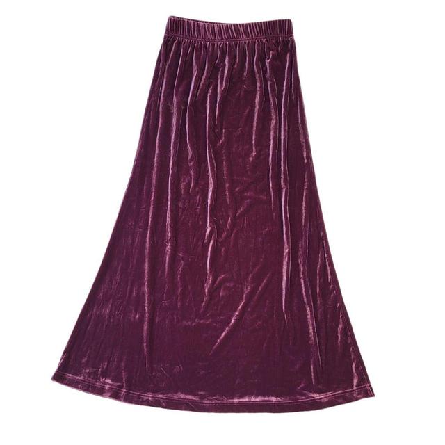 Vintage Women's Skirt - Purple - S on Productcaster.