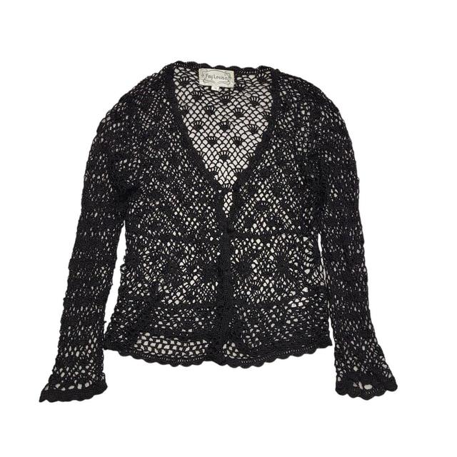 Vintage Women's Jumper - Black - M on Productcaster.